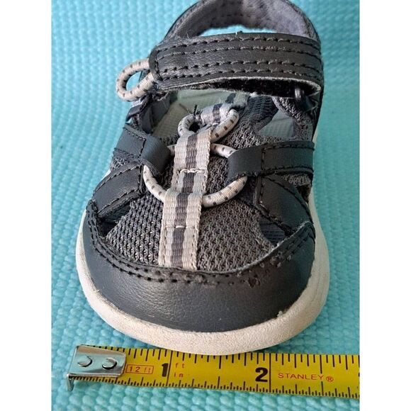 Columbia Techsun Wave Sports Sandals Toddler Baby Size 4 Gray - Picture 9 of 9